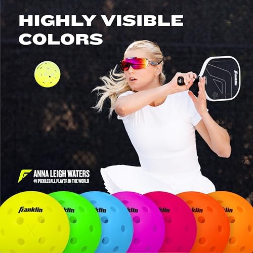 Franklin Sports X-40 Performance Outdoor Pickleballs - USAPA Approved - Official Ball of US Open Pickleball Championships 4