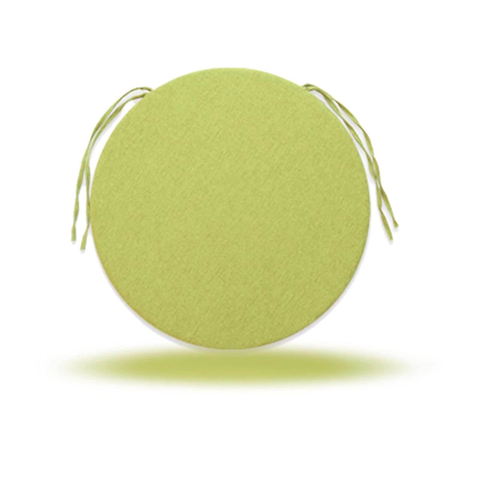 Cojines para Sillas De Cocina Antimanchas, Cojines para Sillas De Comedor Redondos, Lavable Cojines para Taburetes De Cocina, Cojines para Sillas De Exterior con Funda DesmontableGris Foncé
