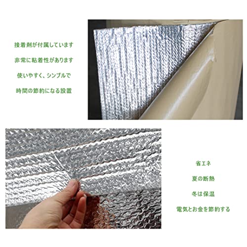 Pare-vapeur en aluminium pour bloquer l'humidité et isoler le radiateur - 4