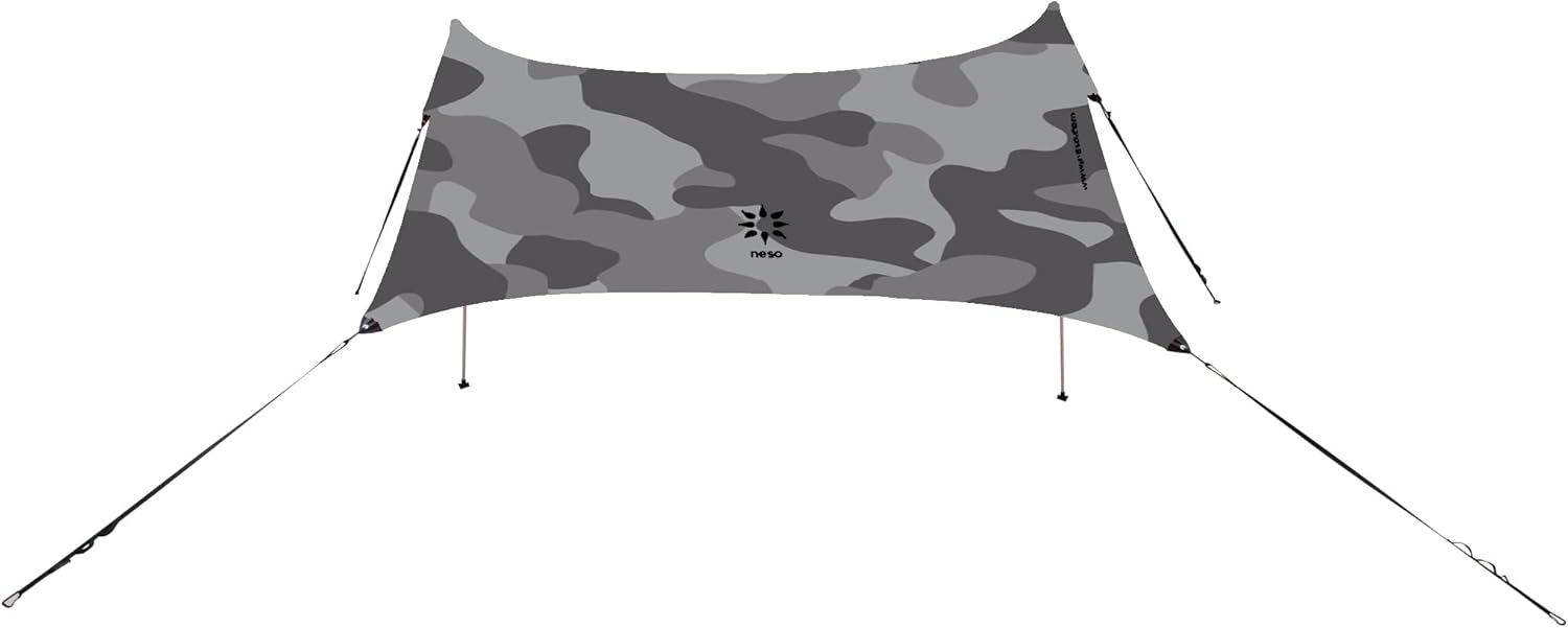 Neso Sidelines Grande Sports Tent - Lightweight and Portable Sun Shelter and Shade Tent for Outdoor Activities - Patented Reinforced Corners - UPF 50+ Sun Protection - 7ft Tall, 11 x 4.5 ft