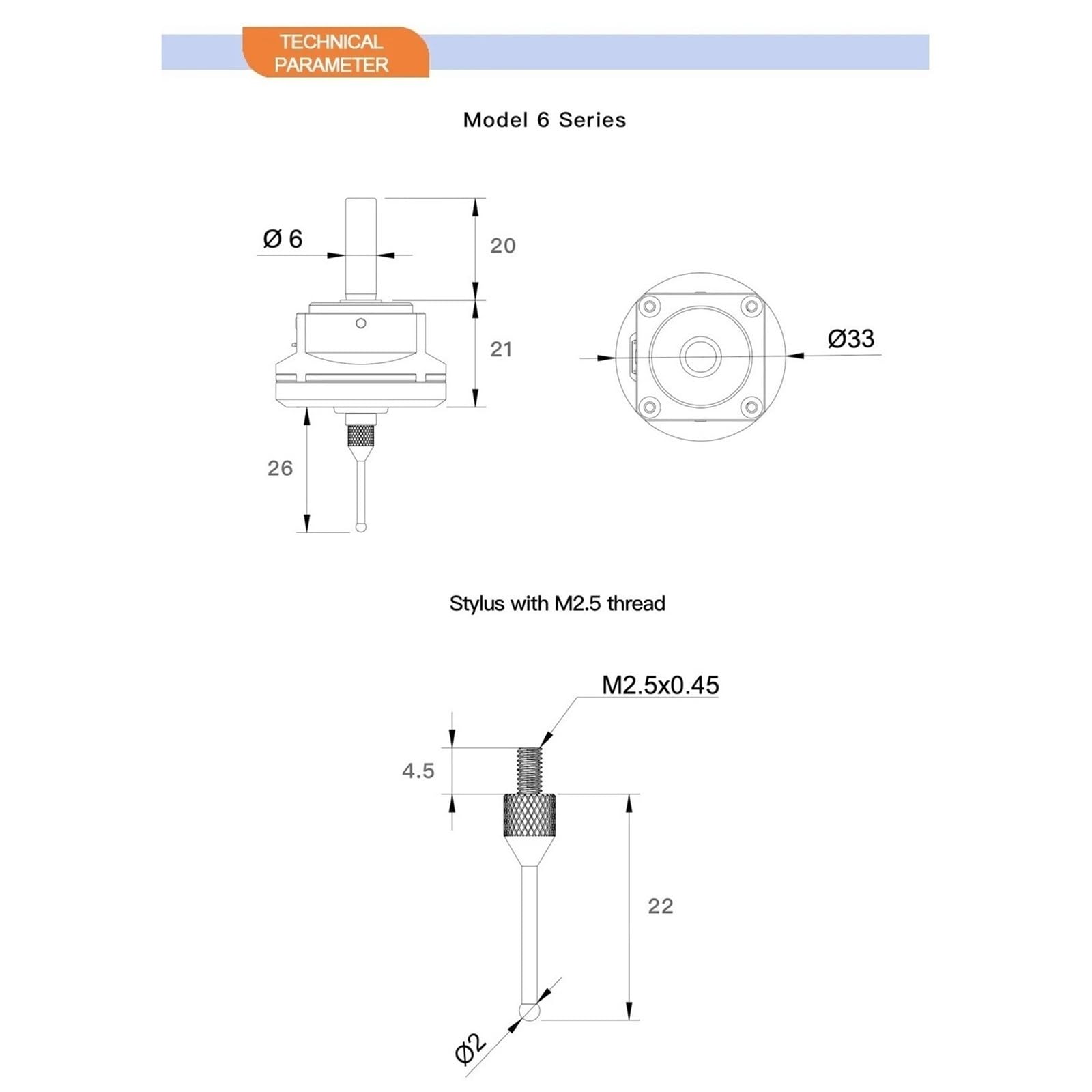 Czujnik dotykowy 3D V6 zapobiegający przechylaniu 3D czujnik dotykowy czujnik krawędzi 6 mm nie do znalezienia czujnika CNC do centralnego biura (wyszukiwarka krawędzi 3D)