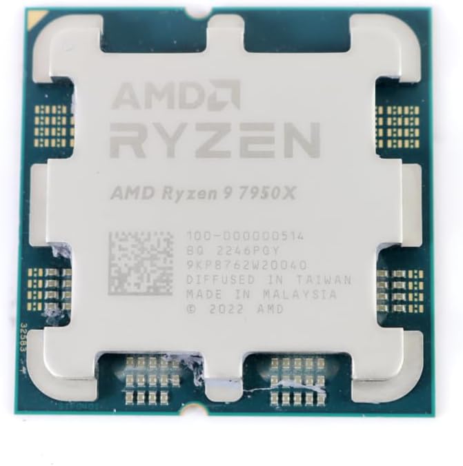 AMD Ryzen 9 7950X 16-Core, 32-Thread Unlocked Desktop Processor (Renewed)