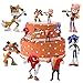 Mini Figurine Sonic 6 pcs, Bambini Decorazione Torta Sonic, Cupcake Topper, Figurine Giocattoli, Torta Compleanno Toppers, per Bambini Doccia di Compleanno Decorazioni Collezione Regalo Giocattoli