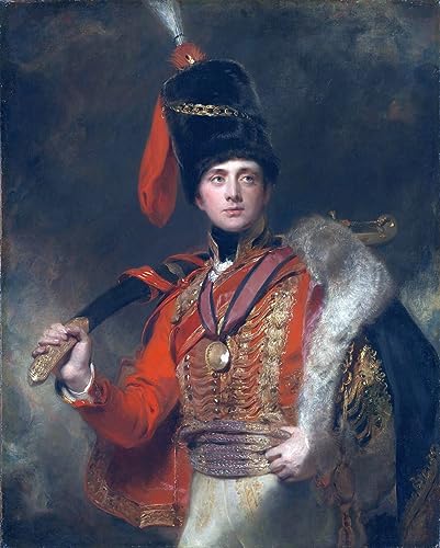 Affiche impression d'art portrait Sir Charles Stewart tableau toile