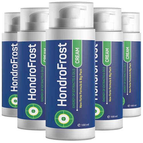 Hondrofrost Crema – 500 ml (5 x 100 ml), 5 unidades