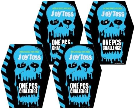 Joytoss one-pcs-Challenge (Pack of 4) | Extreme Spicy Tortilla Chips | Hottest Chips in the World | Ultimate Hot Snack | 20 Grams