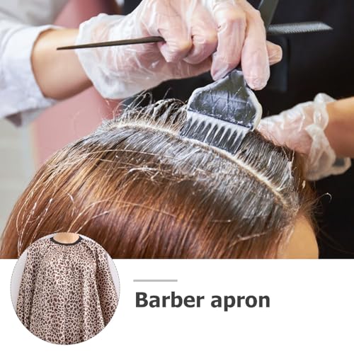 Capa para Corte de Pelo Estampado Animal para Adultos miniatura 3
