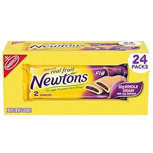 Newtons Full-Size Fig Fruit Chewy Cookies, 24 Count Individual Snack Packs size