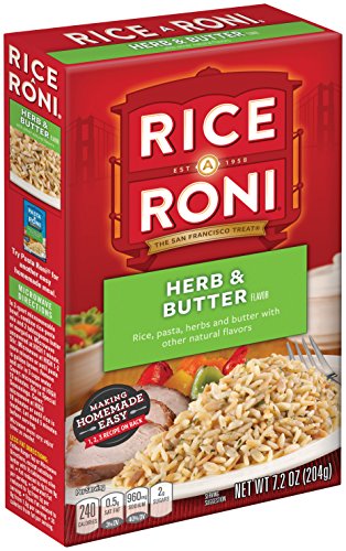 Rice-A-Roni Herb & Butter, 7.2-Ounce Boxes (Pack Of 12) #TOP1