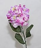Flor de hortensia de seda de 65 cm (fucsia)