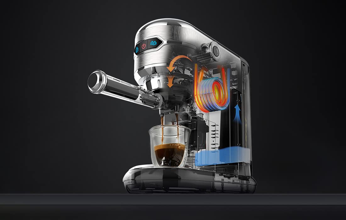 HIBREW H11 cafetera cob 1450 W