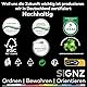 SIGNZ Heftschoner DIN A5, 10 Stück, querkant, transparent, starke 90my (0,09mm), CO2-neutral hergestellt, made in Germany