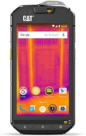 CAT PHONES S60 Waterproof Smartphone Unlocked LATAM Variant GSM Dual SIM, 32 GB, Integrated FLIR Camera