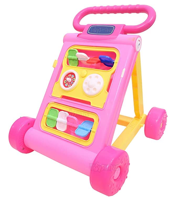 Buy Toyshine My First Step Baby Activity Walker, Push and Pull Toy