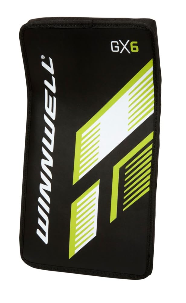 Winnwell Streethockey Stockhand GX6 Senior - Blocker - NUR FÜR STRASSENHOCKEY GEEIGNET Seite Regular (Linksfänger)