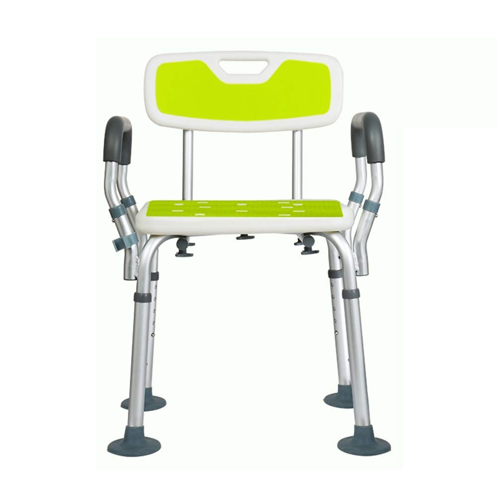 Tabouret de douche pour personnes âgées avec accoudoirs pour éviter les chutes au bain