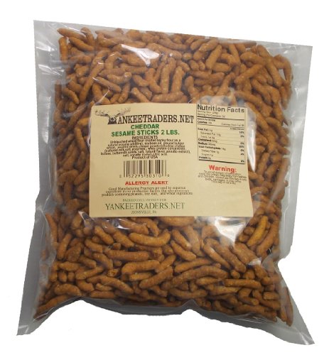 Yankee Traders Cheddar Sesame Sticks, 2 Pound
