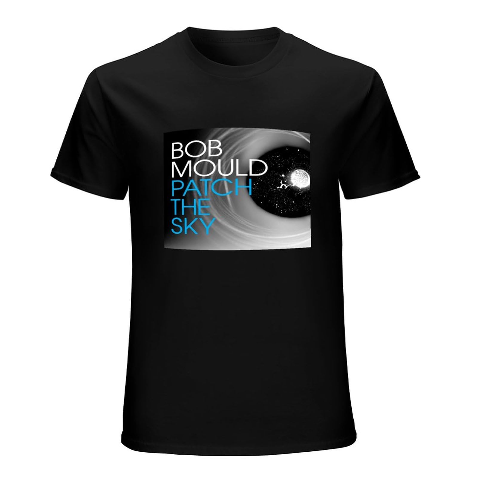 Bob Mould Patch The Sky Vinyl Cd Cover Mens T-Shirt Unisex Graphic Black Tee Shirt 3XL