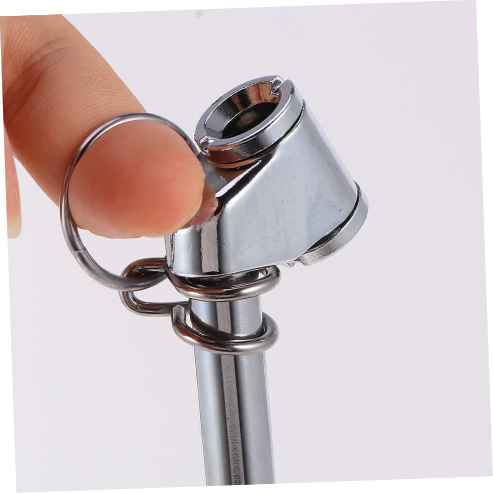5 Pcs Pencil Tire Pressure Gauge, Metal Stem for Truck SUV Wheels