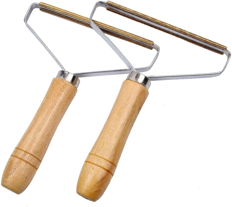 KXC Portable Lint Remover,Clothes Fuzz Remover Fabric Shaver,Lint Rollers,Pet Hair Remover Hairball Quick Epilator Lint Shaver for Clothing Sweater Woven Coat(2pcs) : Health & Household