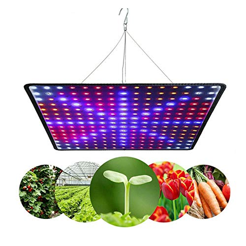 45 W Lámpara de Cultivo LED Espectro Completo, 225 LED Lámpara de...