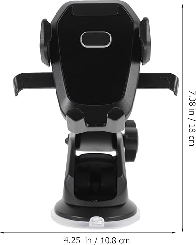 Miniatura 2 de Car Dash Cam Suction Cup Mount Holder with Adjustable Arm and Multipurpose Suction Base, Universal Car Dvr Holder for Dashboard and Windshield