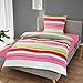 Produktbild Traumschlaf Seersucker Bettwäsche Streifen pink 1 Bettbezug 135 x 200 cm + 1 Kissenbezug 80 x 80 cm