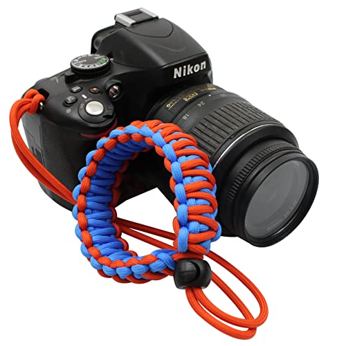 Image of Paracord Wrist | Camera Strap for Robust Hand Grip To Hold All DSLR Camera | Heavy gear | Binocular DCobra