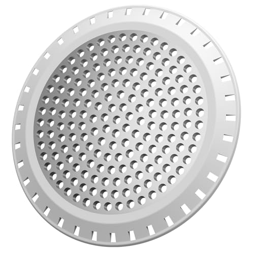 Shower Drain Hair Catcher,Aluvor Shower Drain Cover Round Bathtub Drain Strainers Weighted Metal Hair Trap Stopper Sink Protector Filter Bathroom Flat Strainer Stopper