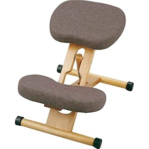 宮武製作所 プロポーションチェア 幅48.5×奥行61-68×高さ43-64cm 木材 ブラウン 姿勢サポート CH-88W