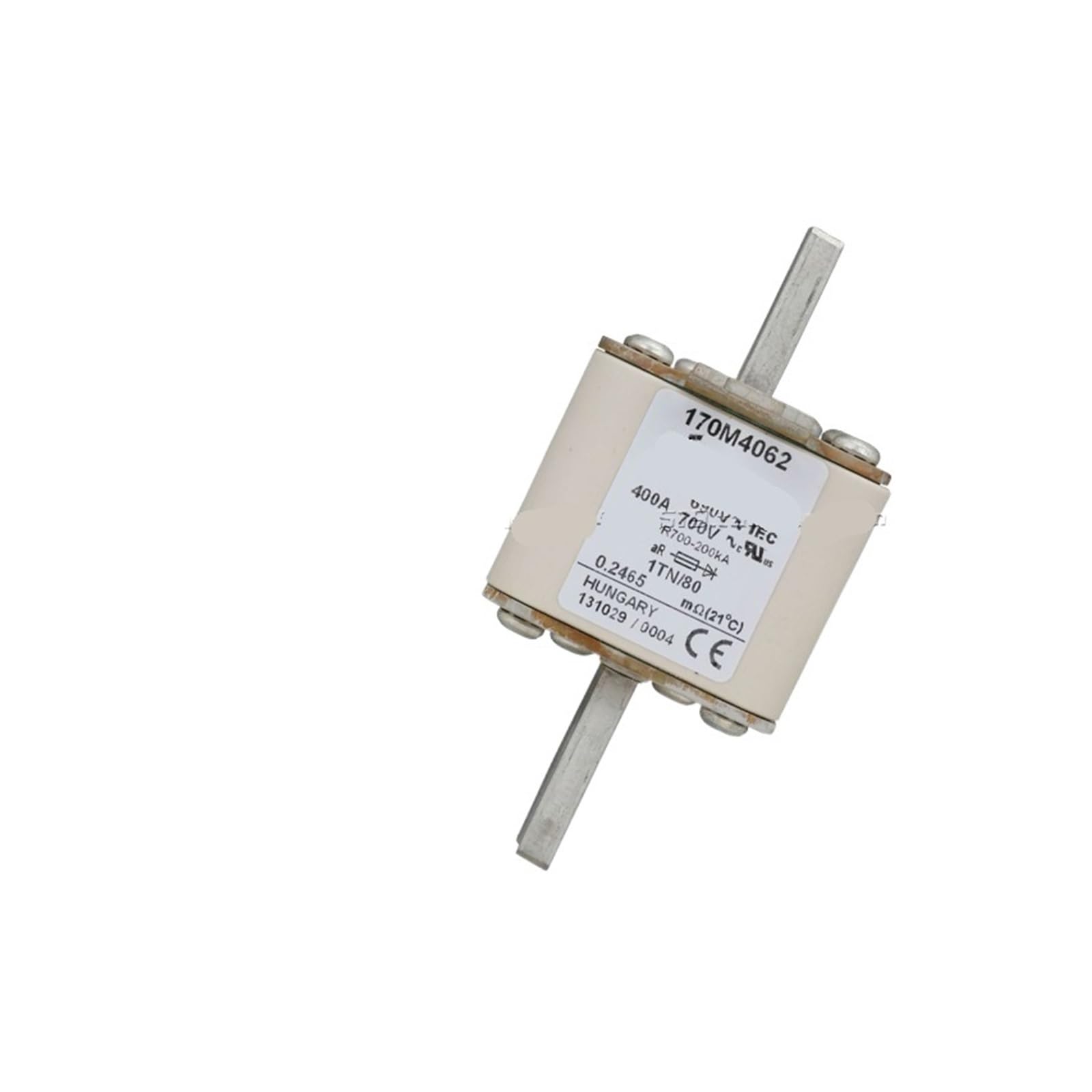 Fusible rapide 170M4062 et série 170M4061 à 170M4065 pour protection industrielle