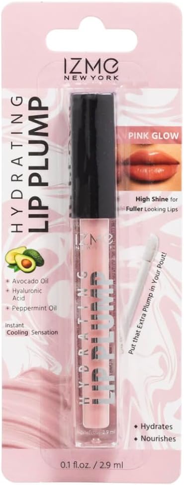 Izme New York Hydrating Lip Plump, 1 Count (Pack of 1), Pink Glow
