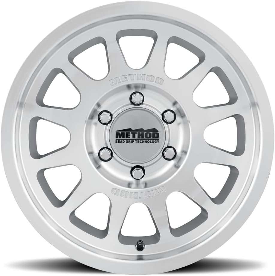 Method Race Wheels MR703 Bead Grip 17x8.5 6x5.5" +0mm Machined Wheel Rim 17 Inch MR70378560300