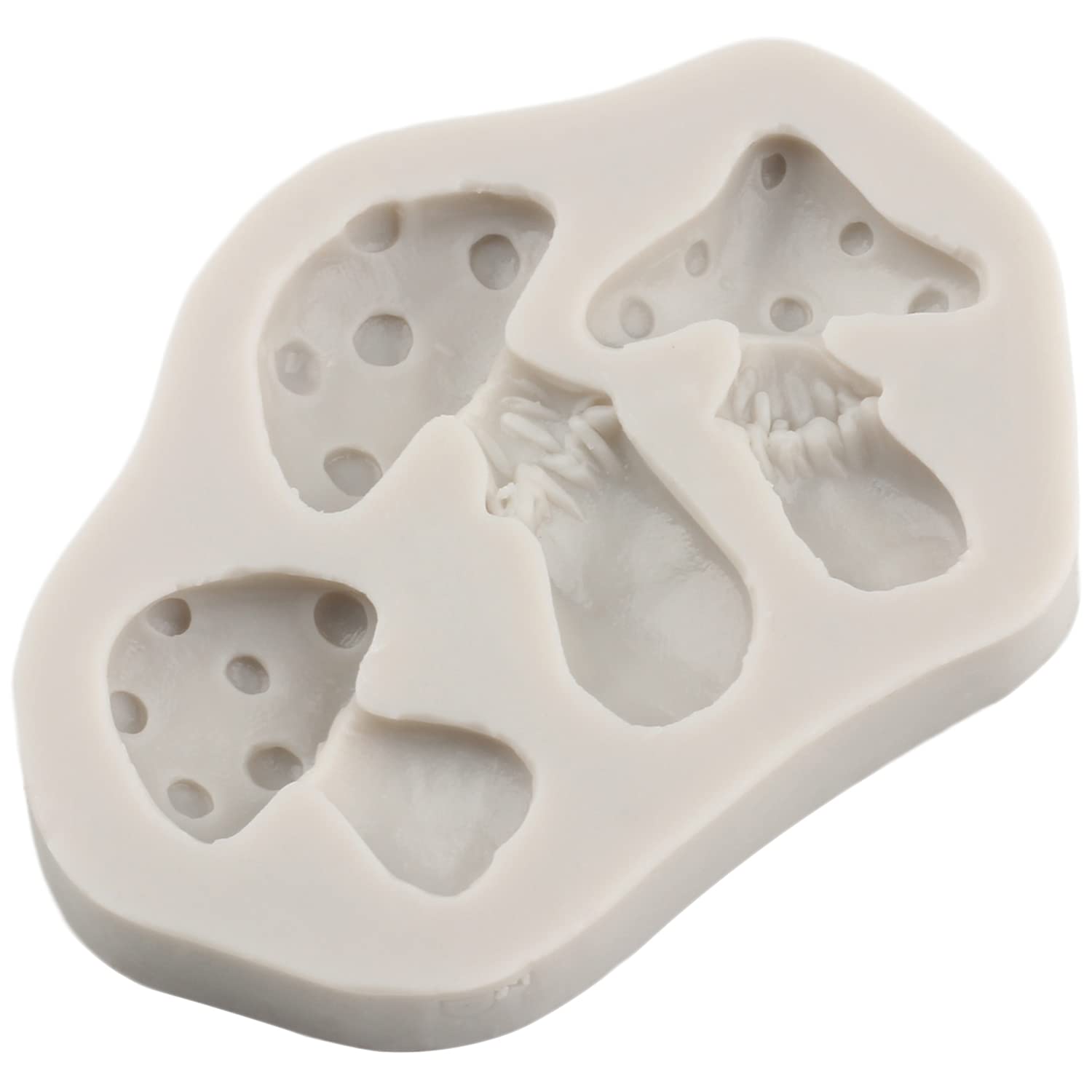 3D silikonowe formy do kremówki, grzyby, czekolady, do dekorowania ciast, czekolady, cukierków, gliny polimerowej, żywicy, pasty gumowej, zestaw 2 szt