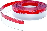 Fita Veda Fresta: Janela, Porta 1m Transparente Blindex (1M 3,5 CM DE LARGURA)