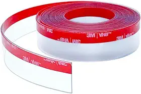 Fita Veda Fresta: Janela, Porta 1m Transparente Blindex (1M 3,5 CM DE LARGURA)