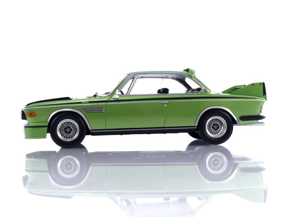 Amazon.com: Minichamps 1973 3.0 CSL Green Metallic with Black