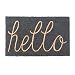DII CAMZ37063 Hello Coir Doormat, 18 x 30, Gray