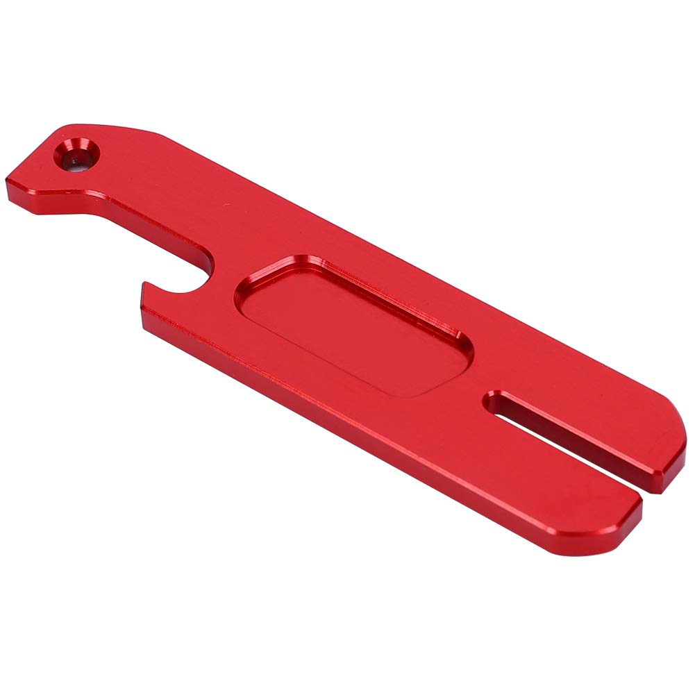 Abrichtschlüssel Für Fahrradscheibenbremse – Edelstahl, Mit TPR-Griff, 26 Cm, Zum Zentrieren Von Bremsrotoren