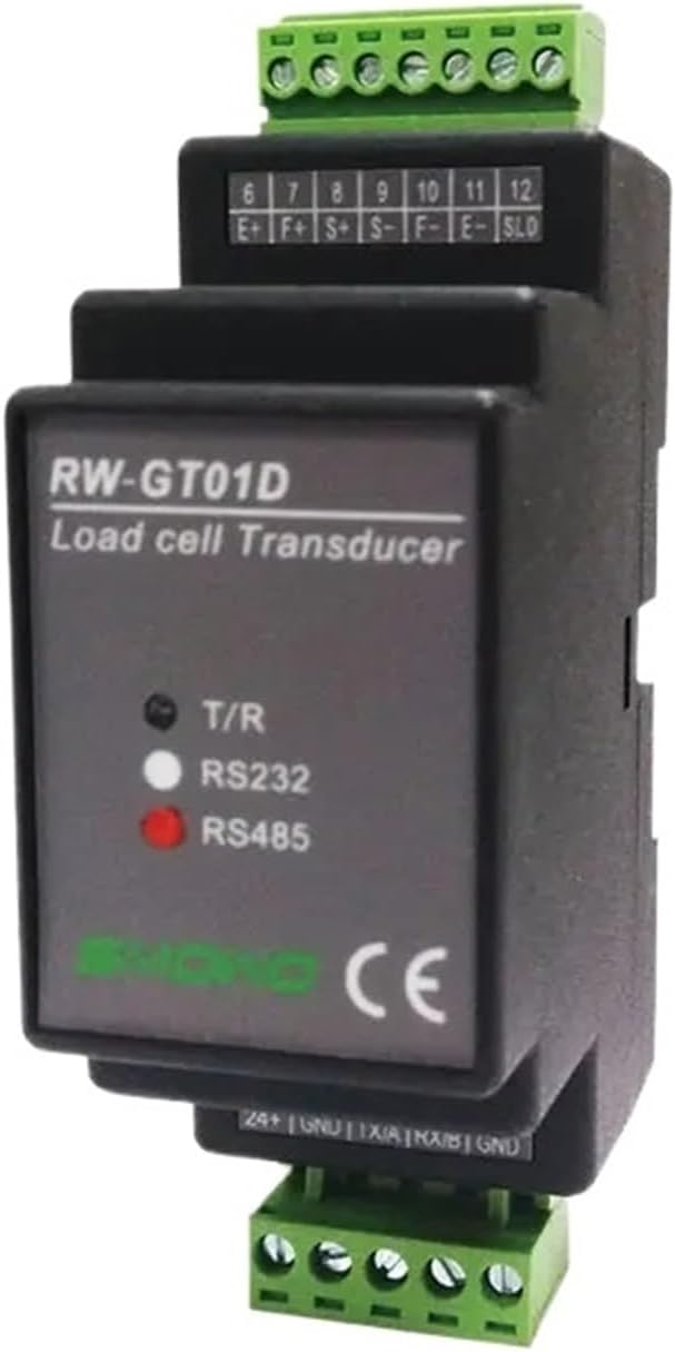 DIN Rail Load Cell Digital Transmitter transducer RW-GT01D RS232/RS485(RS232)