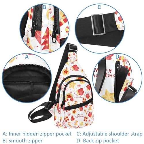 Bolsas cruzadas con patrón de campana y guantes, impermeables para hombre y mujer 4