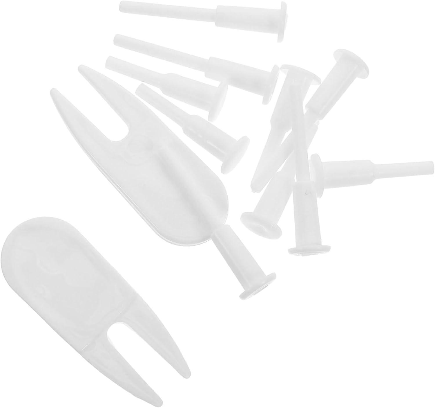 12pcs Fitness Ball Plug Kit Air Stopper Pin Adapter for Yoga Balls Inflatable Beds Compatibility Durable Maintenance Tools