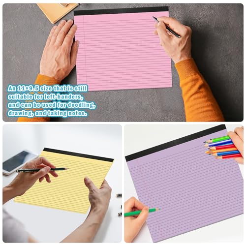 Bloc-notes format légal pastel pour structurer vos notes sans taches d'encre - 7