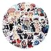 Jujutsu Kaisen Stickers for Kids,55PCS Jujutsu Kaisen Stickers,Hot Cartoon Anime Vinyl Sticker for Water Bottle Laptop Phone Scrapbooking Journaling for Adults Teens for Party Supply Favor Decor