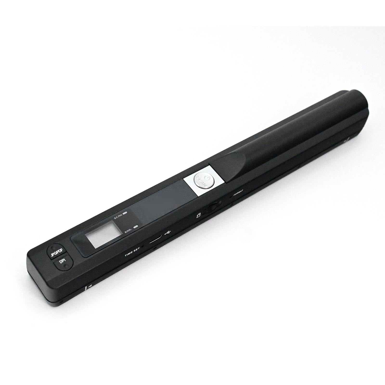 A4 Size Portable Handheld Document/Receipt Photo Scanner, 900 DPI high Resolution, JPG and PDF scanning,Black-picture-13