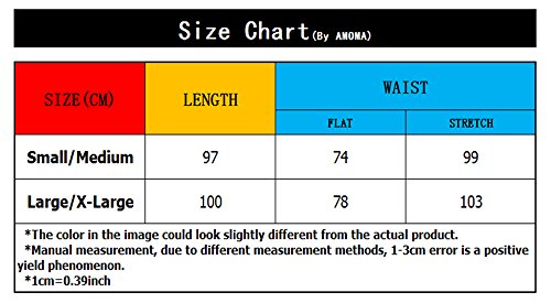 AMOMA Donna Gamba Larga Spacco Laterale Pantaloni