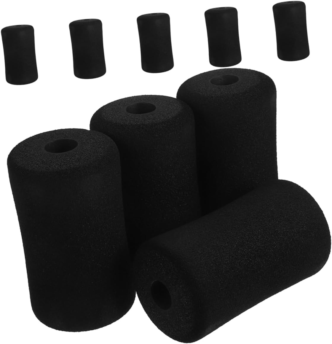 9pcs High Density Foam Pads for Sit Up Equipment Replacement Cushion for Workout Bench Leg Press Machine Covers Comfortable Stable Fitness Accessory