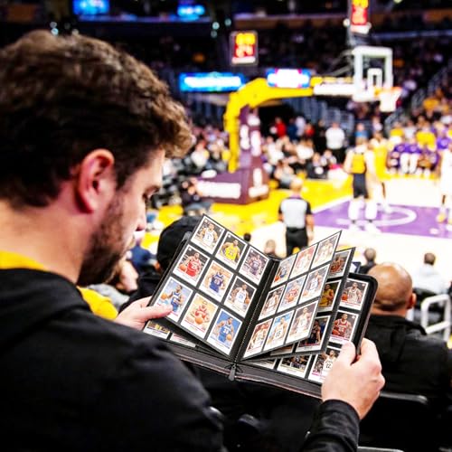 Image of Basketball Card Binder 360 Pockets Waterproof Trading Cards Storage