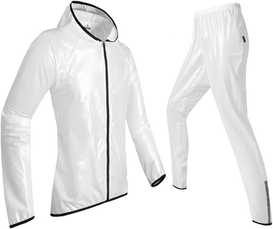 Tuta antipioggia per uomini con bavaglino