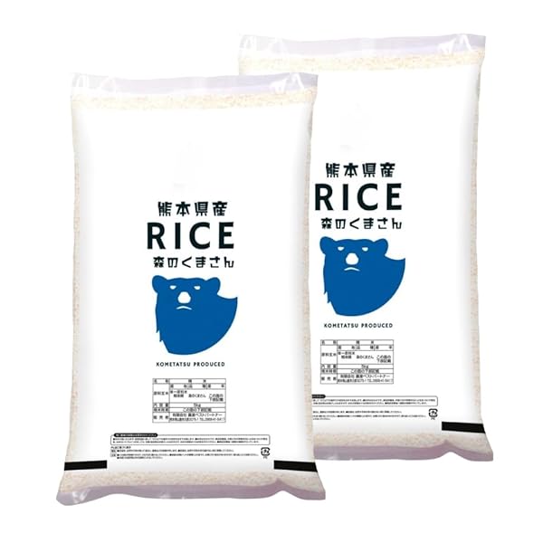 こめたつ 米 10kg 7年産 熊本県産 森のくまさん 白米 (白米5kg×2袋)